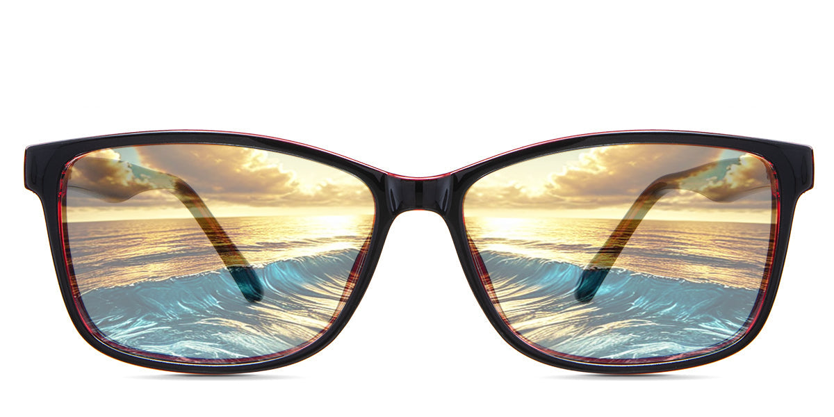 Kyra Women's Prescription Tinted Glasses - Stylish & UV Protection for Reading, Driving & Outdoor Activities