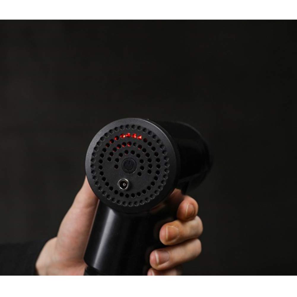 DT Flex Handheld Percussion Massage Gun - Deep Tissue Muscle Massager for Pain Relief & Recovery - 6-Speed Quiet Vibration Therapy - Rechargeable Portable Massager for Athletes, Gym Workouts & Home Use