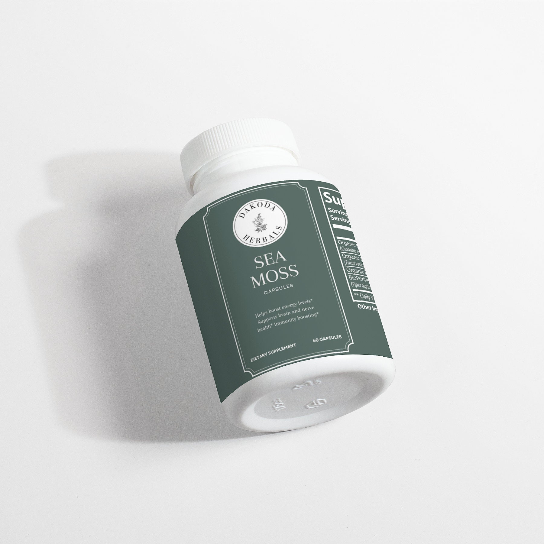 Organic Irish Sea Moss Superfood Supplement for Immunity Boost, Energy & Skin Health | Natural Wellness Support for Detox, Digestion & Joint Care | Perfect for Smoothies, Teas & Healthy Recipes