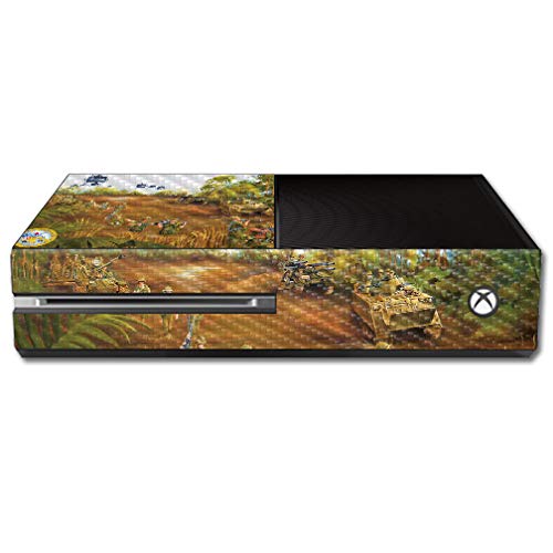 Premium Carbon Fiber Skin for Microsoft Xbox One - Protective & Durable Textured Cover | Easy to Apply & Remove | Made in USA | Perfect for Gaming Setups & Home Entertainment Systems