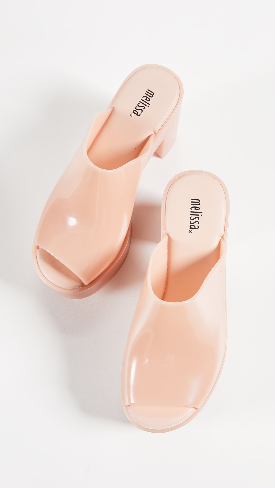 Melissa Women's Platform Mule Sandals - Pink Matte | Comfortable Summer Slide Sandals for Women | Perfect for Beach, Pool, and Casual Outings