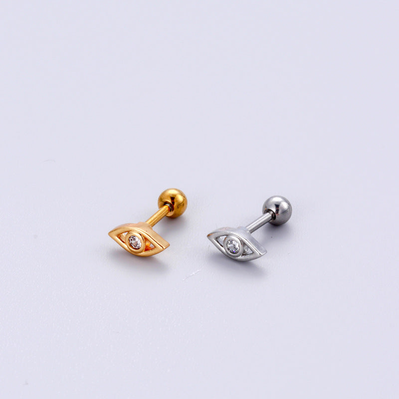16G Surgical Steel Cartilage Earrings - Heart Dangle Earrings with Ball Back Closure | Hypoallergenic Body Jewelry for Women | Perfect for Daily Wear, Parties & Special Occasions