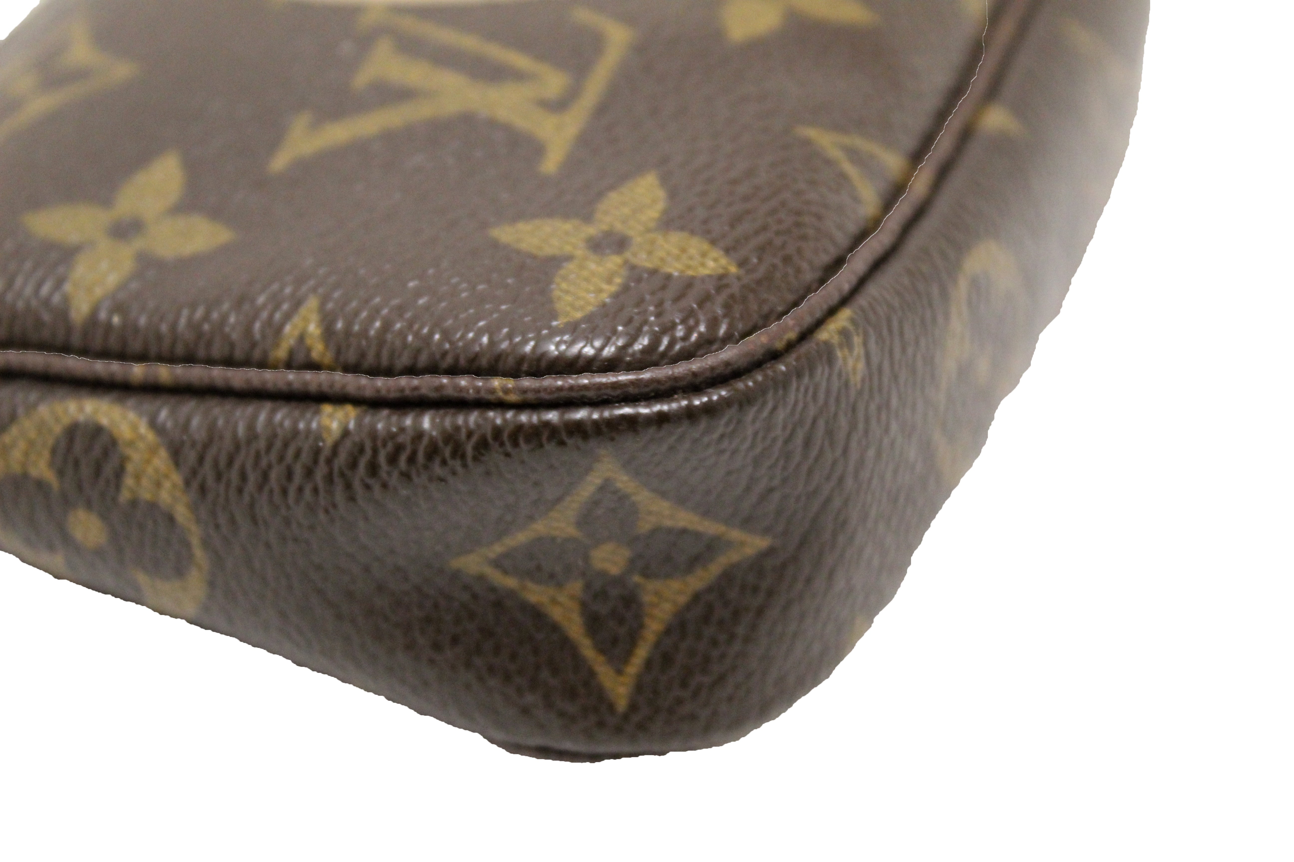 Authentic Louis Vuitton Monogram Canvas Mini Pochette Bag - Classic Trunks Collection | Perfect for Everyday Use, Travel & Special Occasions