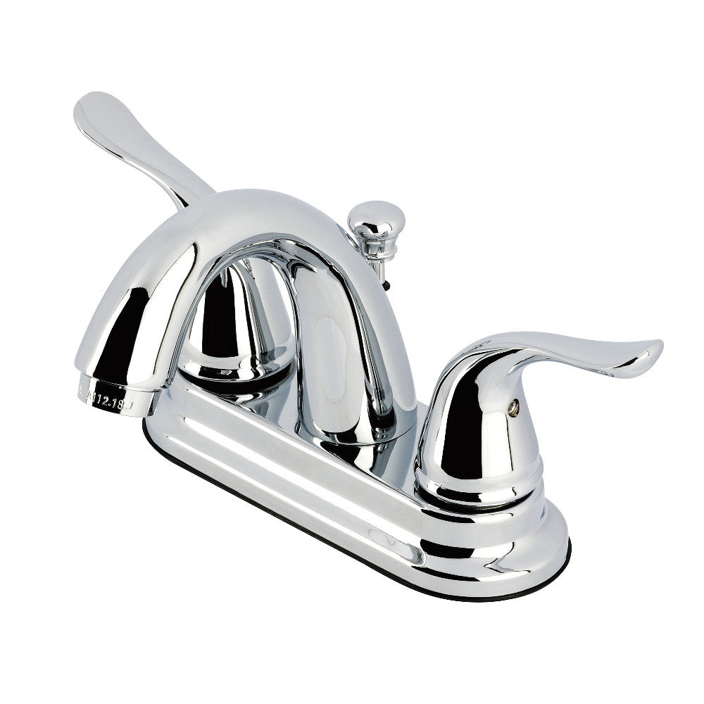 Kingston Brass KB5615YL 4-Inch Centerset Bathroom Faucet - Oil Rubbed Bronze Finish for Vanity Sinks & Powder Rooms