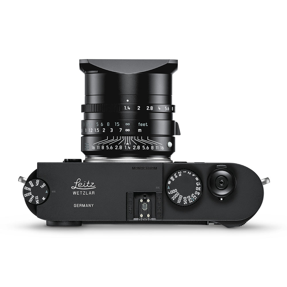 Leica M10 Monochrom 'Leitz Wetzlar' Black & White Digital Rangefinder Camera - Perfect for Street Photography & Professional Portraits
