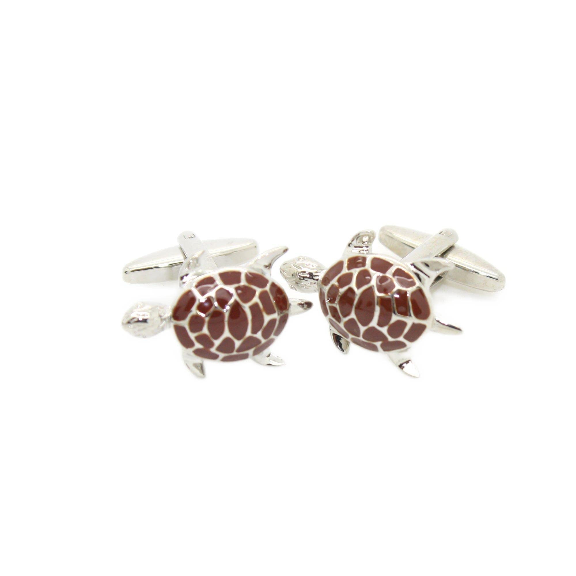 Elegant Turtle Cufflinks Set with Gift Box - Perfect for Weddings, Business Meetings & Formal Occasions