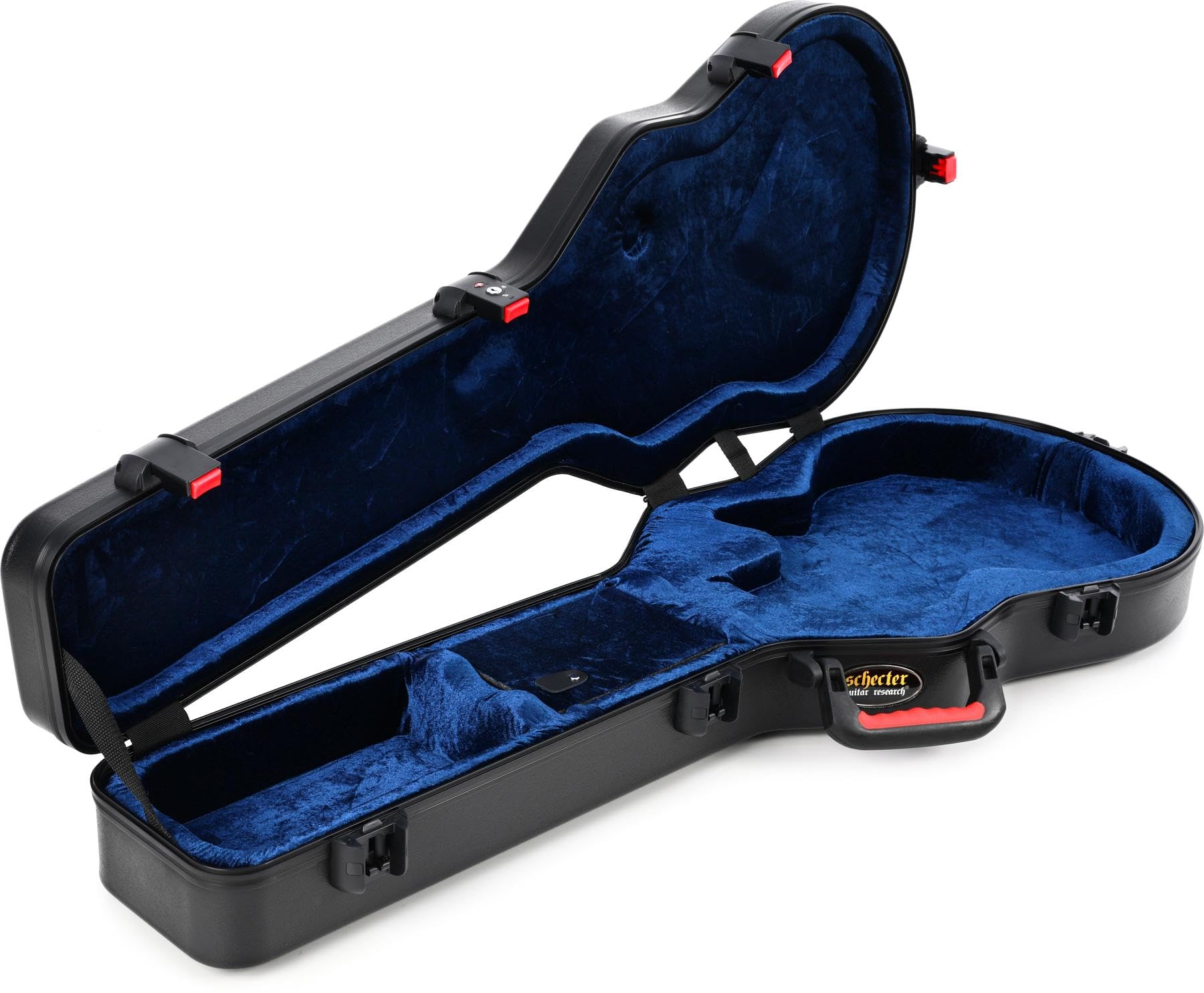 Schecter Solo II Hard Case - Durable Guitar Case for Schecter ATX Solo II Electric Guitar - Perfect for Travel, Storage & Stage Performances