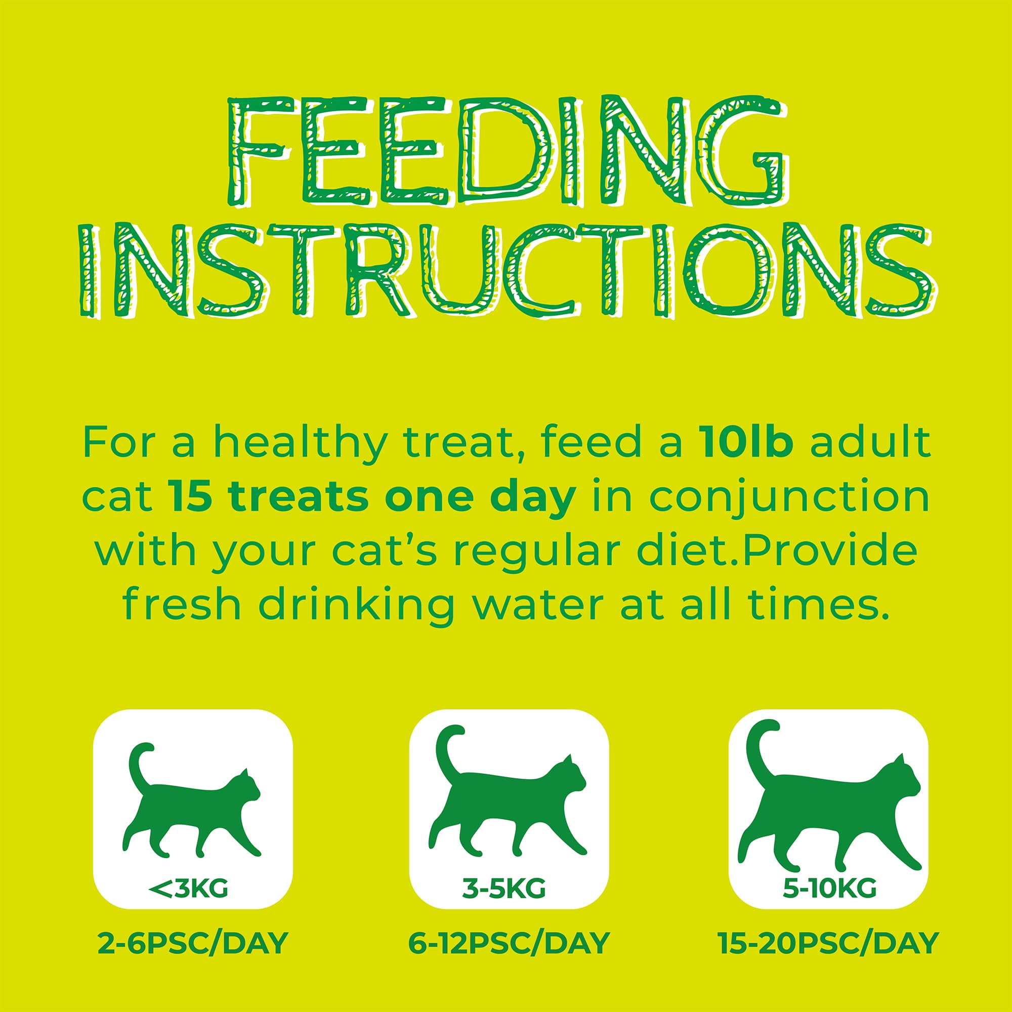 13.4oz Cat Multivitamin Crunchy Chew Treats - Immune Support, Joint Health, Skin & Coat Care, Digestive Aid - Vitamin Enriched Cat Snacks for Adult & Senior Cats - Perfect for Daily Rewards and Training