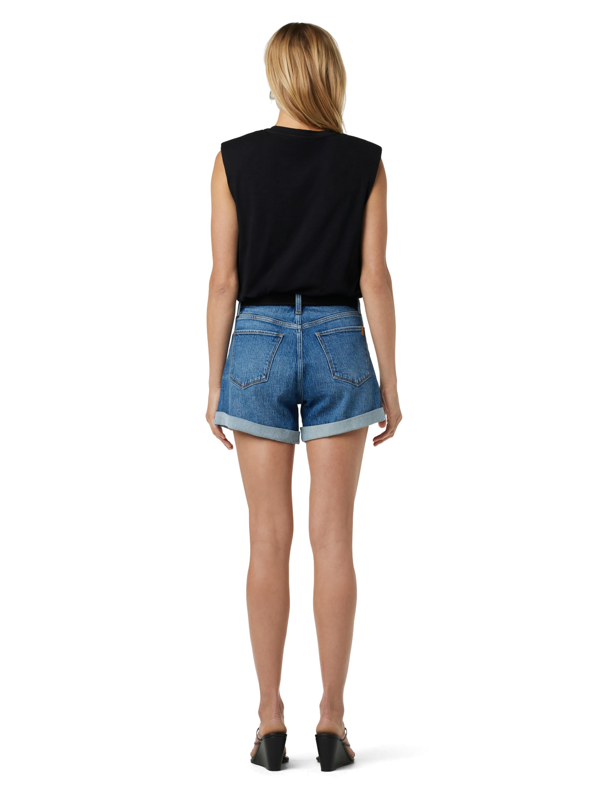 Joe's Women's The Alex High Rise Fitted Denim Shorts - Stretchy Comfortable Jean Shorts for Summer Outfits & Casual Wear
