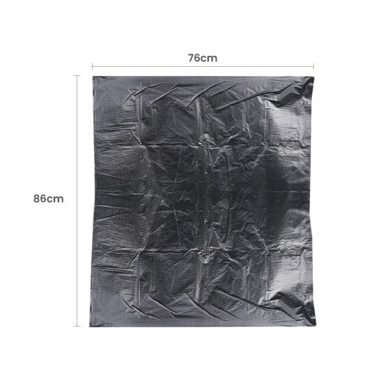 30X 34 Heavy Duty Trash Bags - 0.35 Mil Thickness, 44 Count (YK3034) - Perfect for Kitchen, Office & Outdoor Waste Disposal