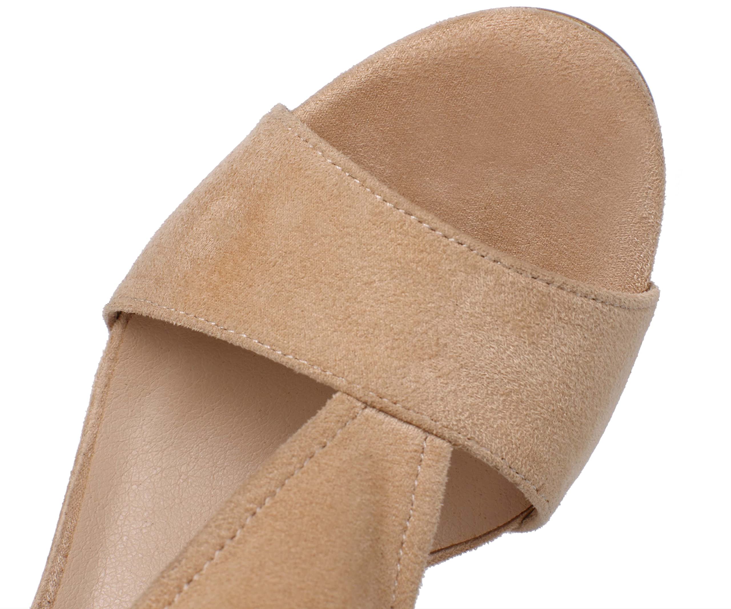 Women's Black Suede Peep Toe Booties Sandals - T-Strap Cutout Design with Back Zipper, Open Toe Chunky High Heel Pump Boots for Prom, Party & Evening Wear - Hollow Caged Wrap-Up Block Heel Dress Shoes