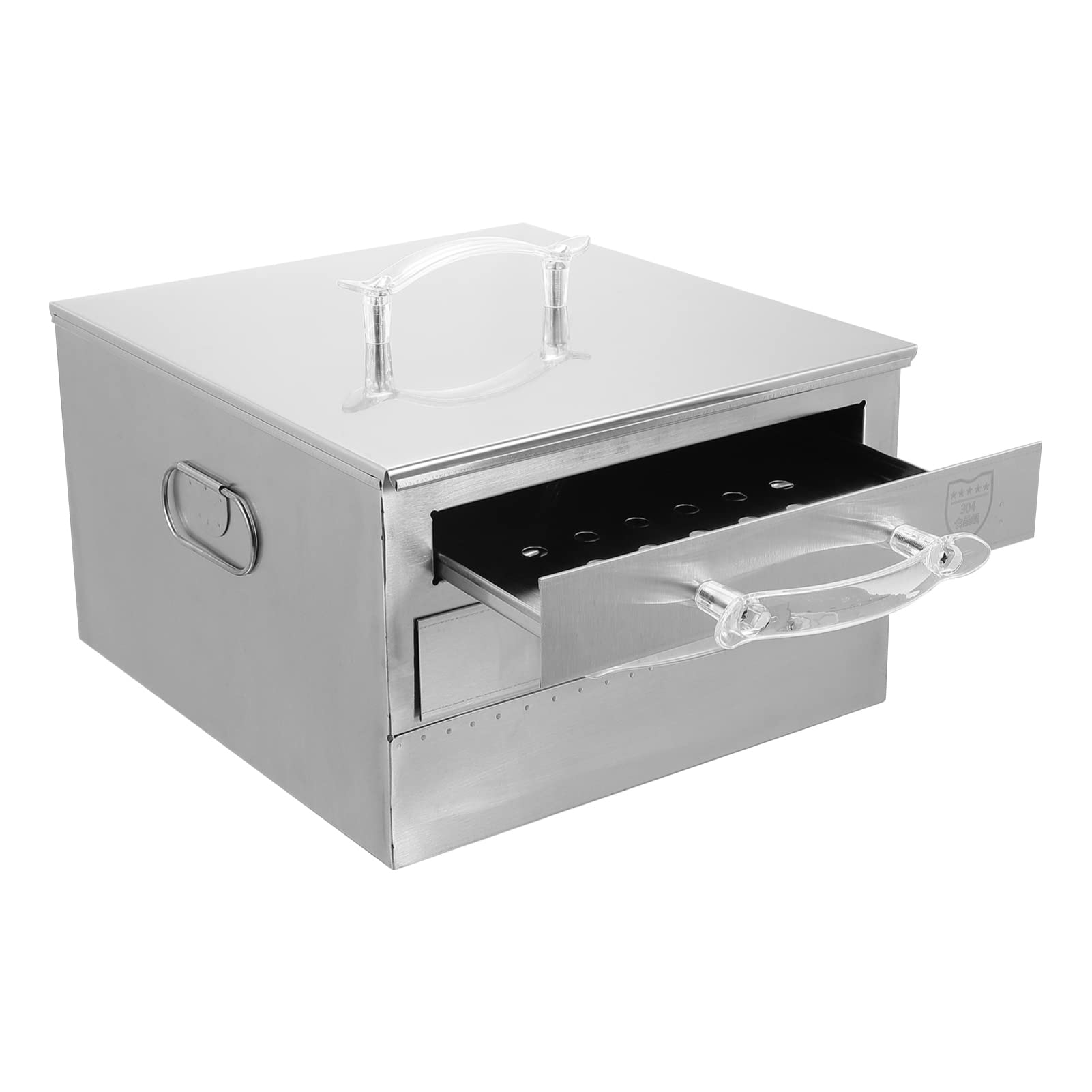 Hemoton Cantonese Rice Noodle Rolls Machine - Stainless Steel Steamed Vermicelli Roll Maker for Home Kitchen | Perfect for Dim Sum, Breakfast & Asian Cuisine Preparation