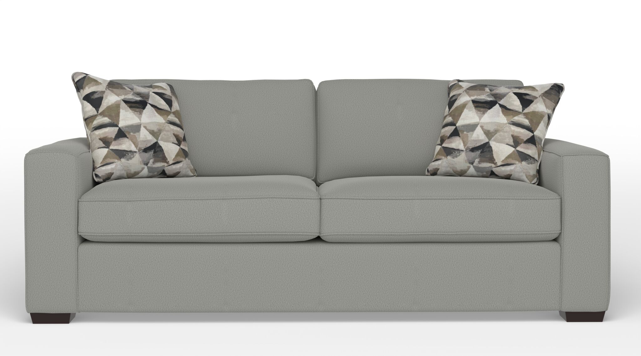 Celeste Sofa by Jacob in Light Grey - Modern Living Room Furniture for Small Spaces & Apartments