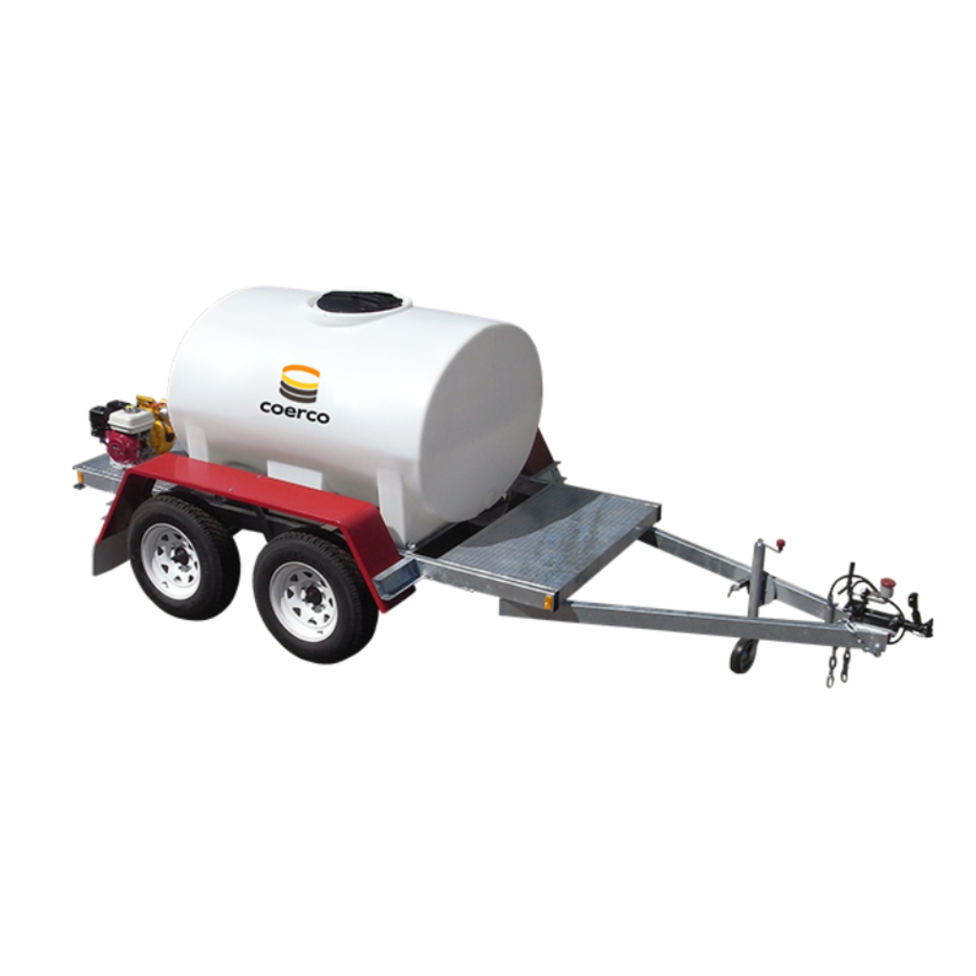 2000L Industrial Tandem Axle Firefighter Trailer with Australian Fire Chief Pump (450LPM/750kPa) - Emergency Fire Response & Wildfire Protection Equipment for Fire Departments & Industrial Sites