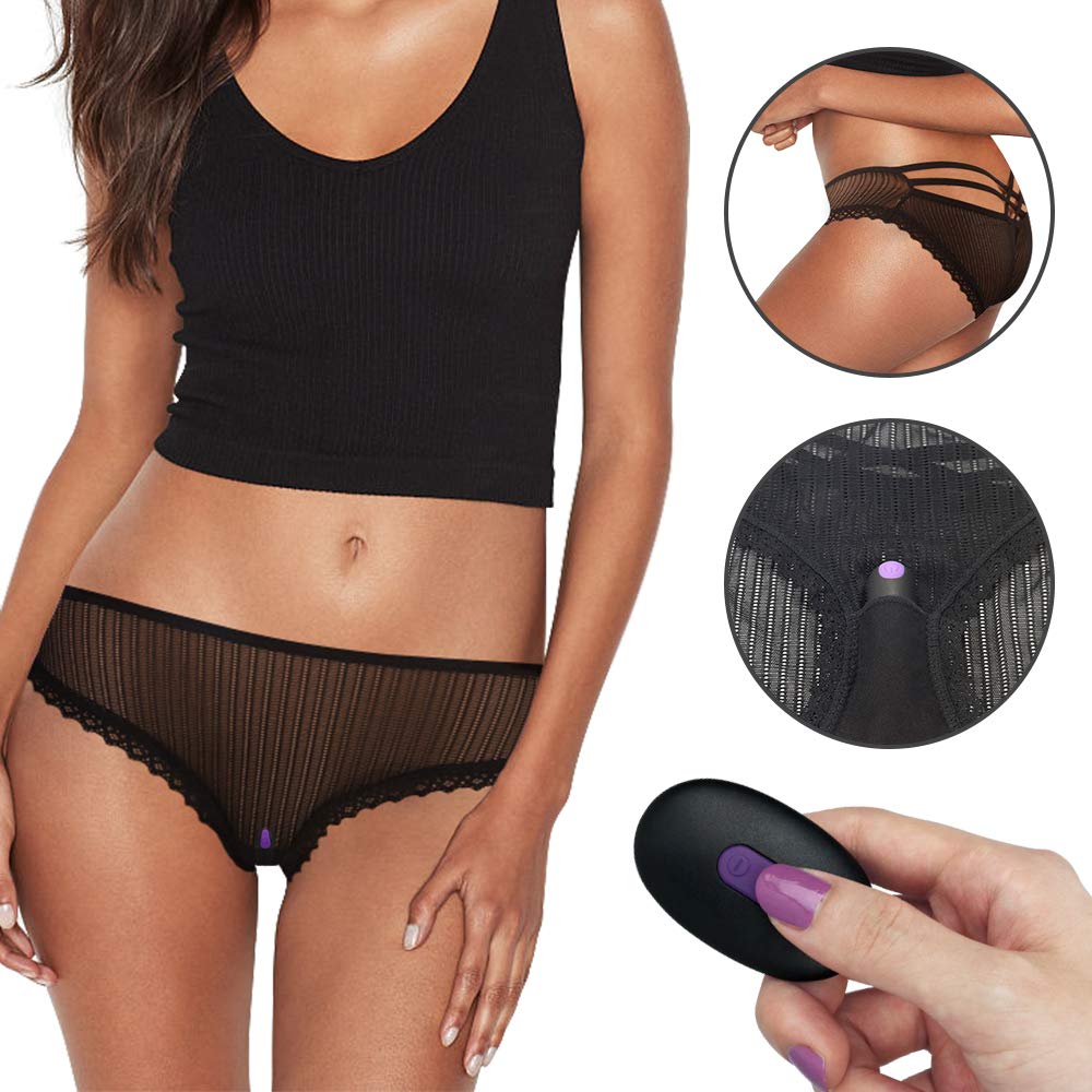 Wireless Remote Control Vibrator - Waterproof Wearable Panty Vibrator for Women & Couples, Discreet Rechargeable Adult Toy for Foreplay & Long Distance Play - Perfect for Bedroom Fun, Travel & Surprise Intimacy