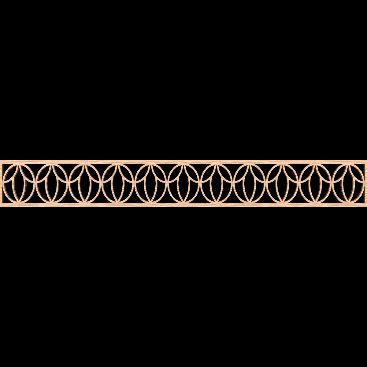 Shoshoni Fretwork Moulding - Decorative Wood Trim for Home & Furniture DIY Projects | Perfect for Wall Paneling, Cabinetry, and Interior Design