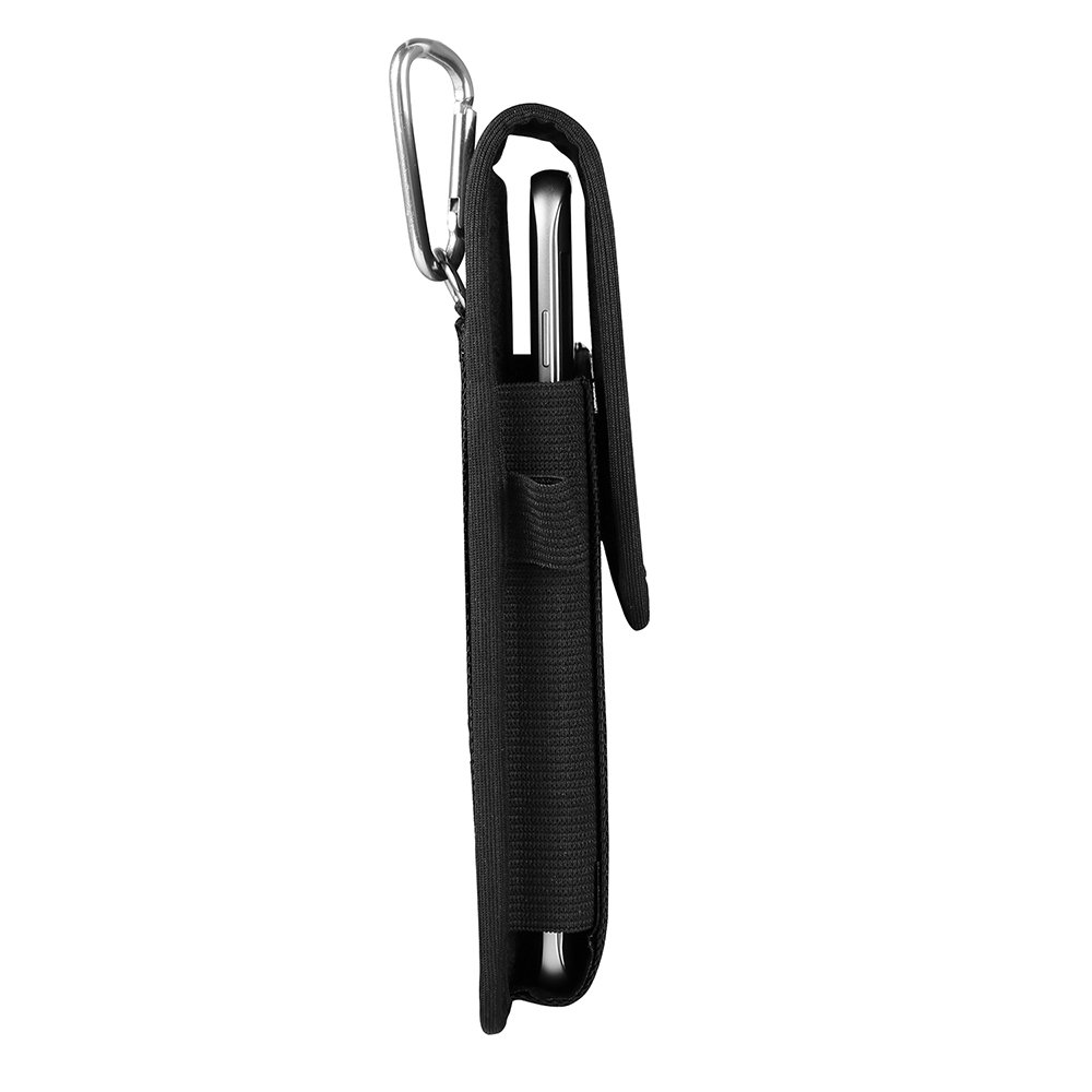 Premium Oxford Fabric Phone Holster with Belt Loop - Compatible with iPhone 15/14/13/12/11/XR, Google Pixel 8/7/6/6a, Samsung Galaxy S24/S23/S22/S21 FE/S20/A54/A41/A10e/S10e/A01 - Secure Carry for Hiking, Running & Outdoor Activities