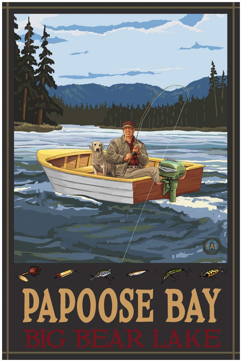 Big Bear Lake Giclee Art Print Poster 30