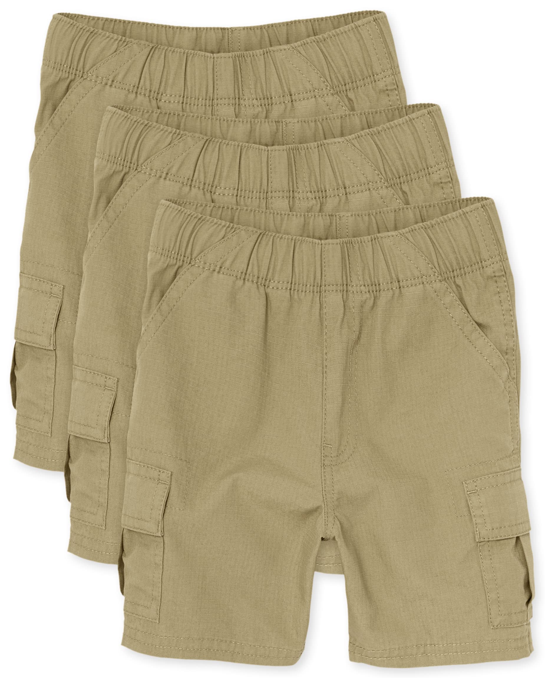 Boys' Pull-On Cargo Shorts for Toddlers - Playtime & Outdoor Comfort