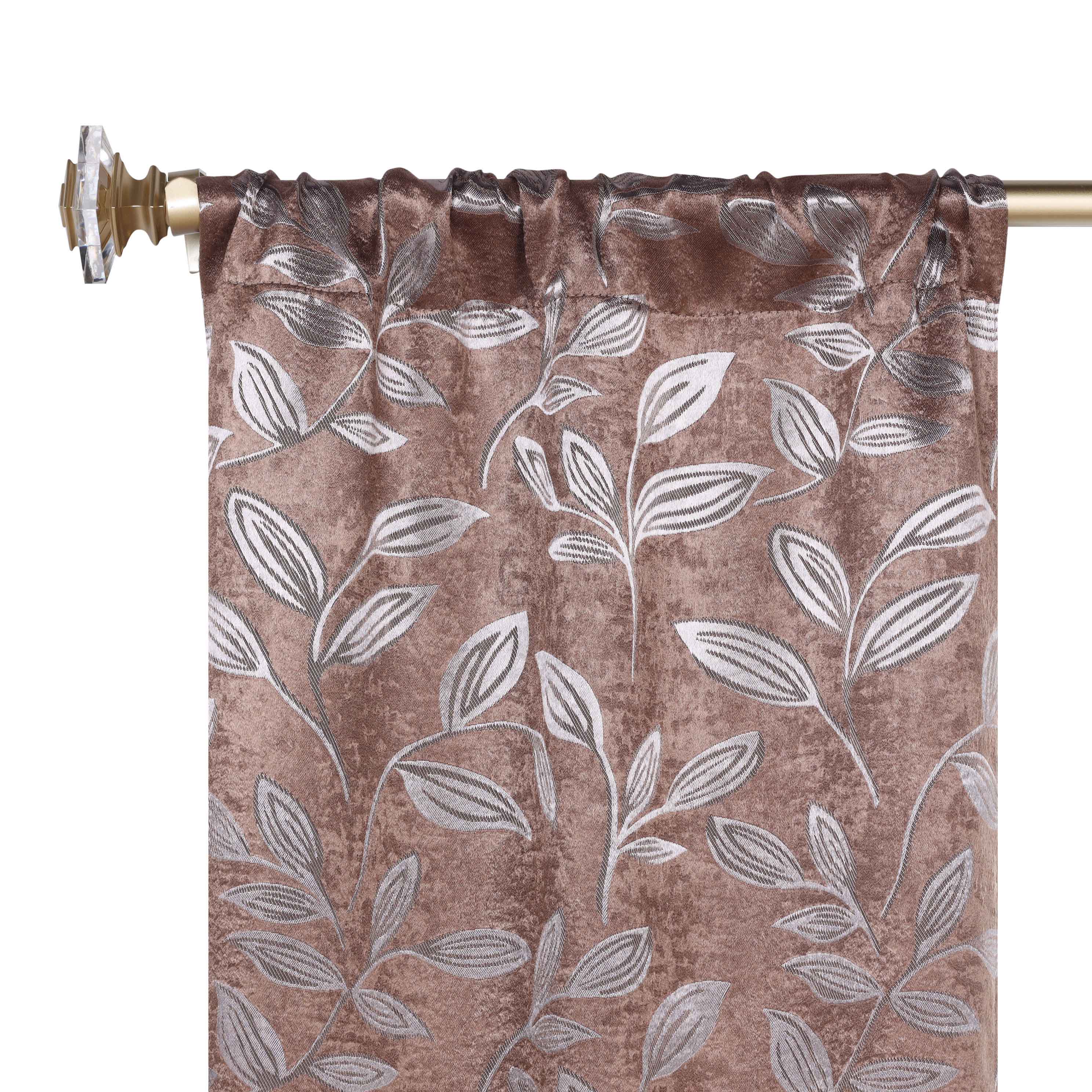 Blackout Curtains with Rod Pocket - Set of 2 Panels for Room Darkening & Privacy - Perfect for Bedrooms, Living Rooms & Home Theater