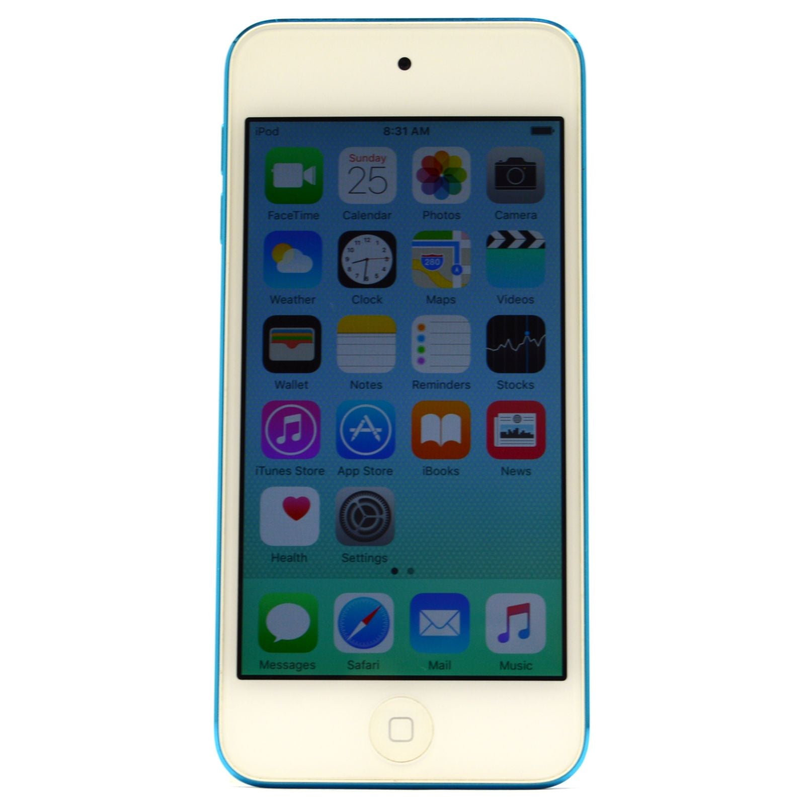 Refurbished Apple iPod Touch 5th Gen 32GB - White & Blue (Model A1421, MD717LL/A) - Perfect for Music, Gaming & Entertainment on the Go