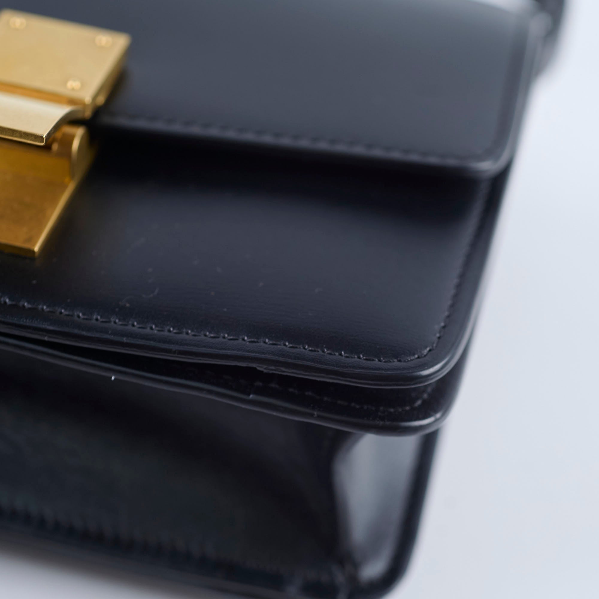 Celine Small Box Bag in Black - Elegant Crossbody Purse for Women | Perfect for Work, Date Night & Travel