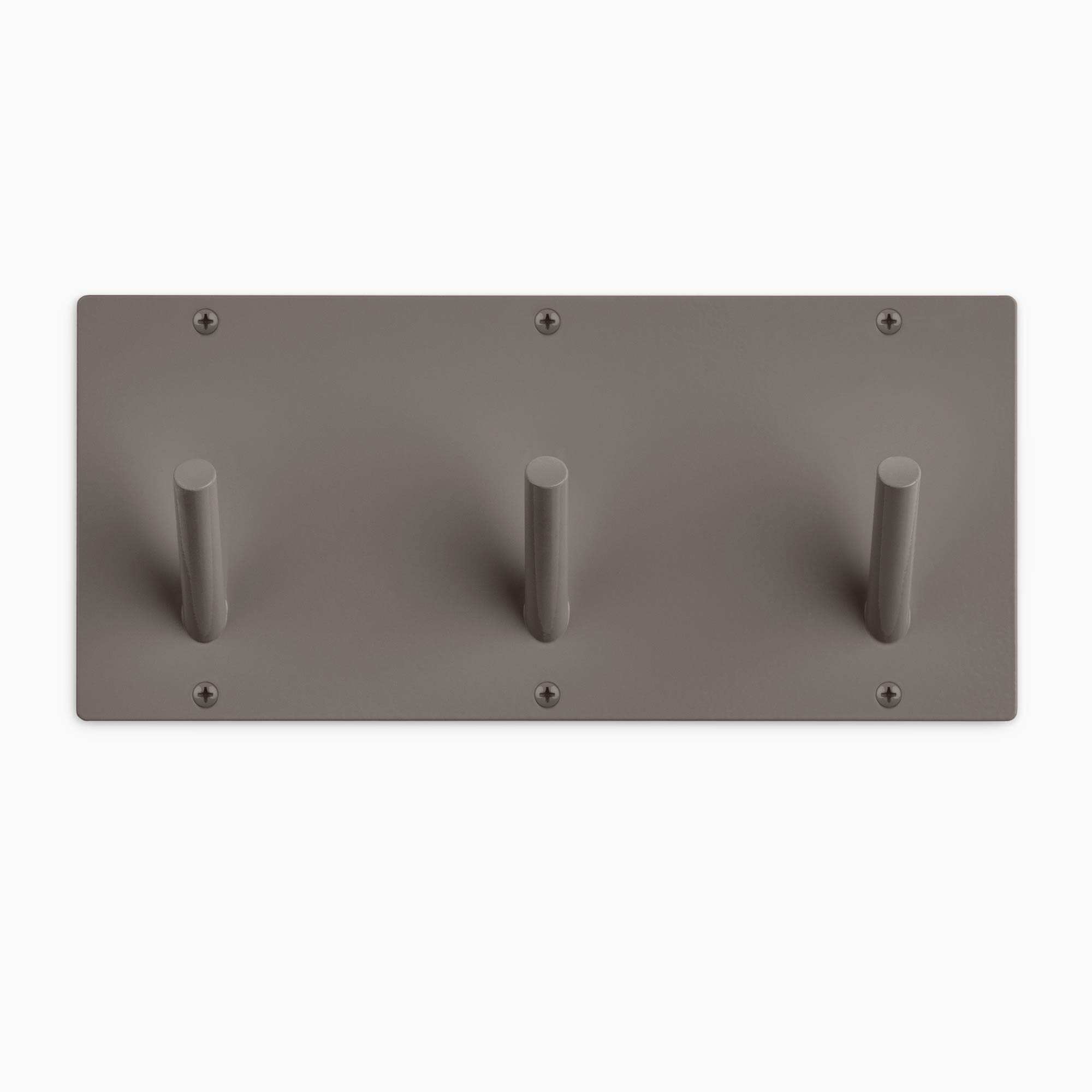 Peggy Square 3 Wall Hook - Rustic Decorative Hooks for Hanging Coats, Hats & Towels - Perfect for Entryway, Bathroom & Bedroom Organization