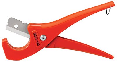Ridgid Plastic Pipe and Hose Cutter - Heavy Duty PVC Pipe Cutting Tool for Plumbing, Irrigation & DIY Projects | Perfect for Home Repair, Garden Watering & Construction Use
