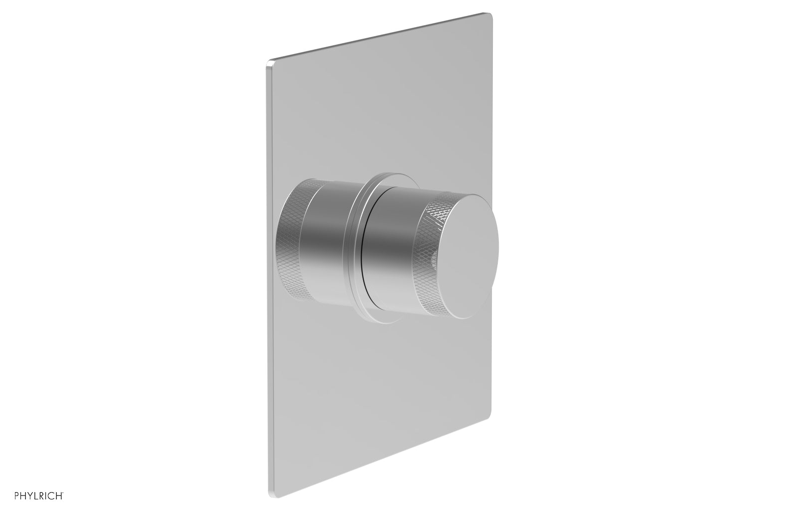 BASIC II Pressure Balance Square Shower Plate with Knurled Handle Trim 4 184 - Perfect for Modern Bathroom Renovations & Spa-Like Shower Experience