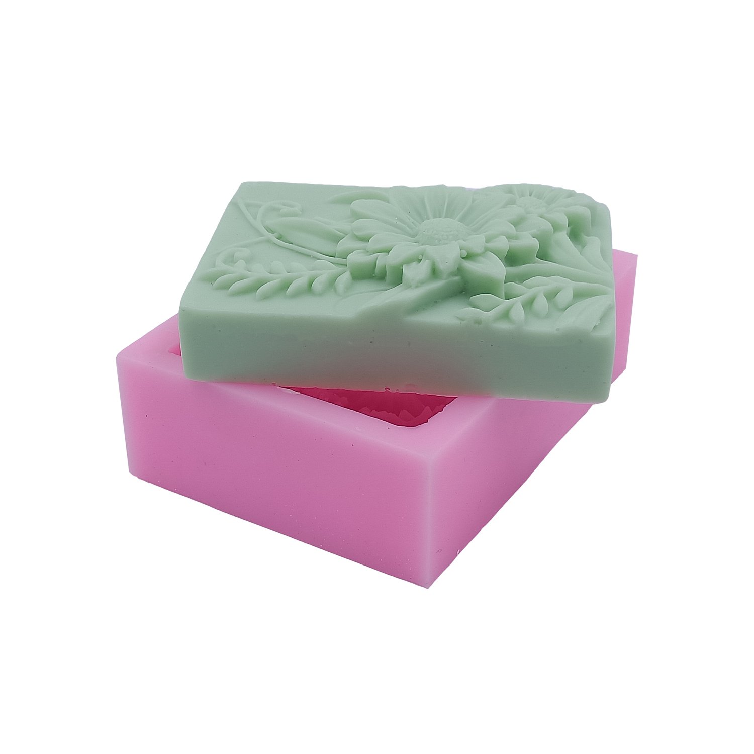 Morning Glory Flower Silicone Molds for Soap, Candles, Resin & DIY Crafts - Perfect for Home Decor, Wedding Favors, and Gift Making