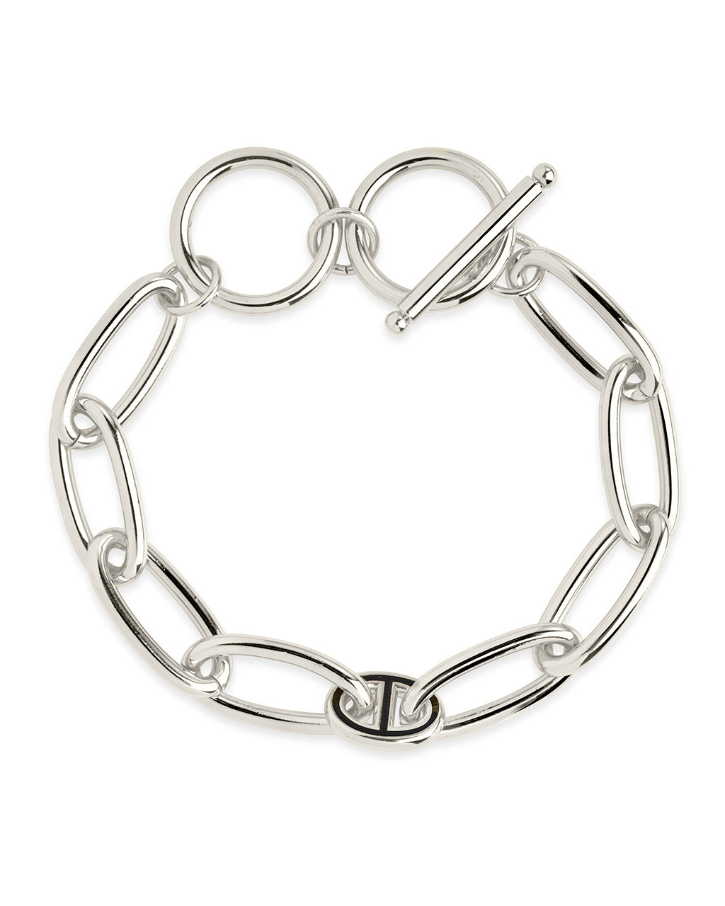 Kennedy Chain Toggle Bracelet for Women - Adjustable Silver Jewelry for Casual & Formal Wear - Perfect Gift for Birthday, Anniversary & Special Occasions