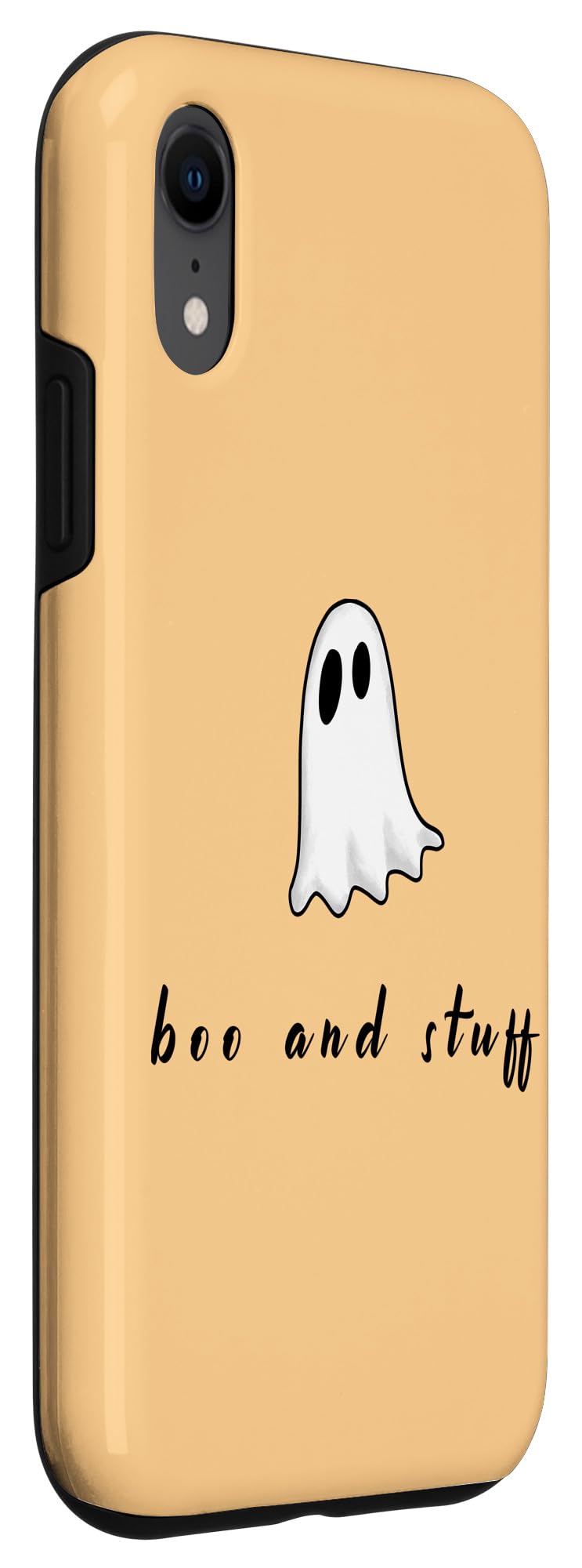 iPhone XR Ghost Halloween Case - Cute & Scary Fall Phone Cover for iPhone XR - Perfect for Halloween Parties, Trick or Treating & Spooky Season Decor