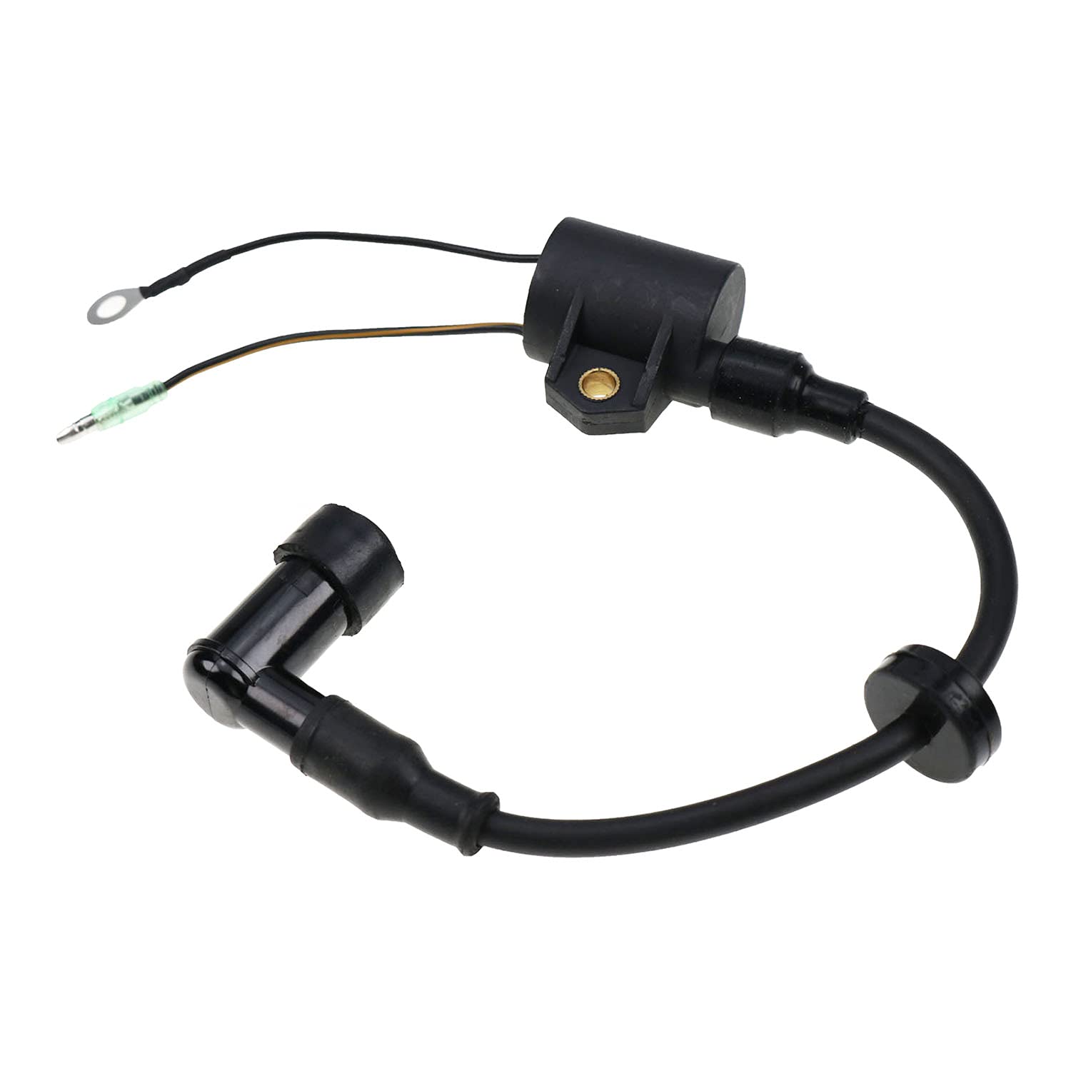 High-Performance Ignition Coil 6H5-85570-00-00 Compatible with Yamaha Outboard 40HP 50HP 2-Stroke 3-Cylinder Engines - Perfect for Marine Boating, Fishing & Water Sports