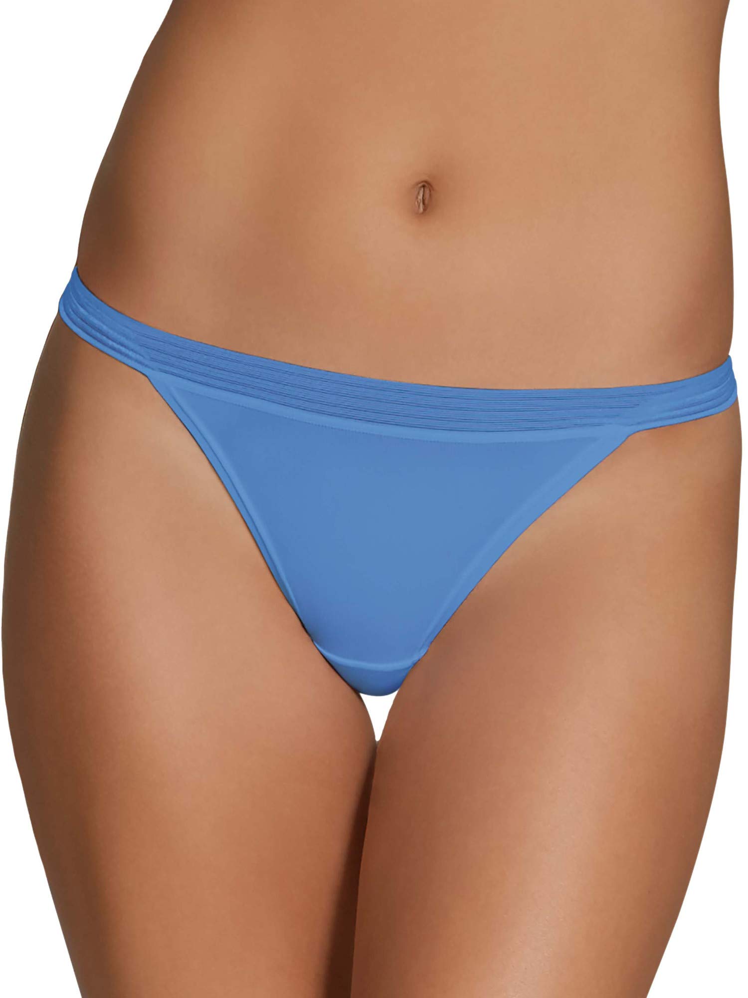 Fruit of the Loom Women's Everlight Thong Panties - Soft & Comfortable Underwear - 5-Pack Assorted Colors - Perfect for Everyday Wear & Active Lifestyles