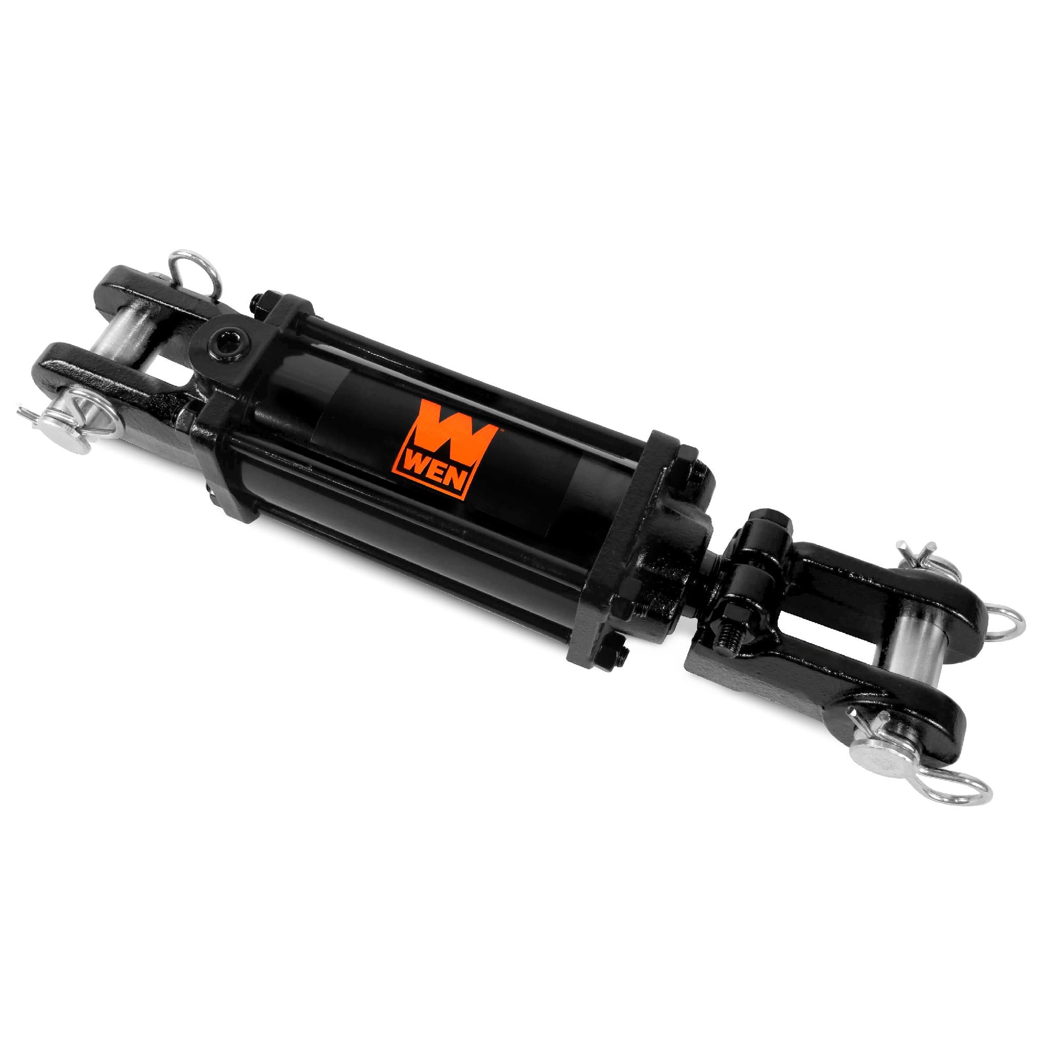 WEN TR2508A 2500 PSI ASAE Tie Rod Hydraulic Cylinder - 2.5 Inch Bore, 8 Inch Stroke for Industrial Machinery, Construction Equipment, and Agricultural Applications