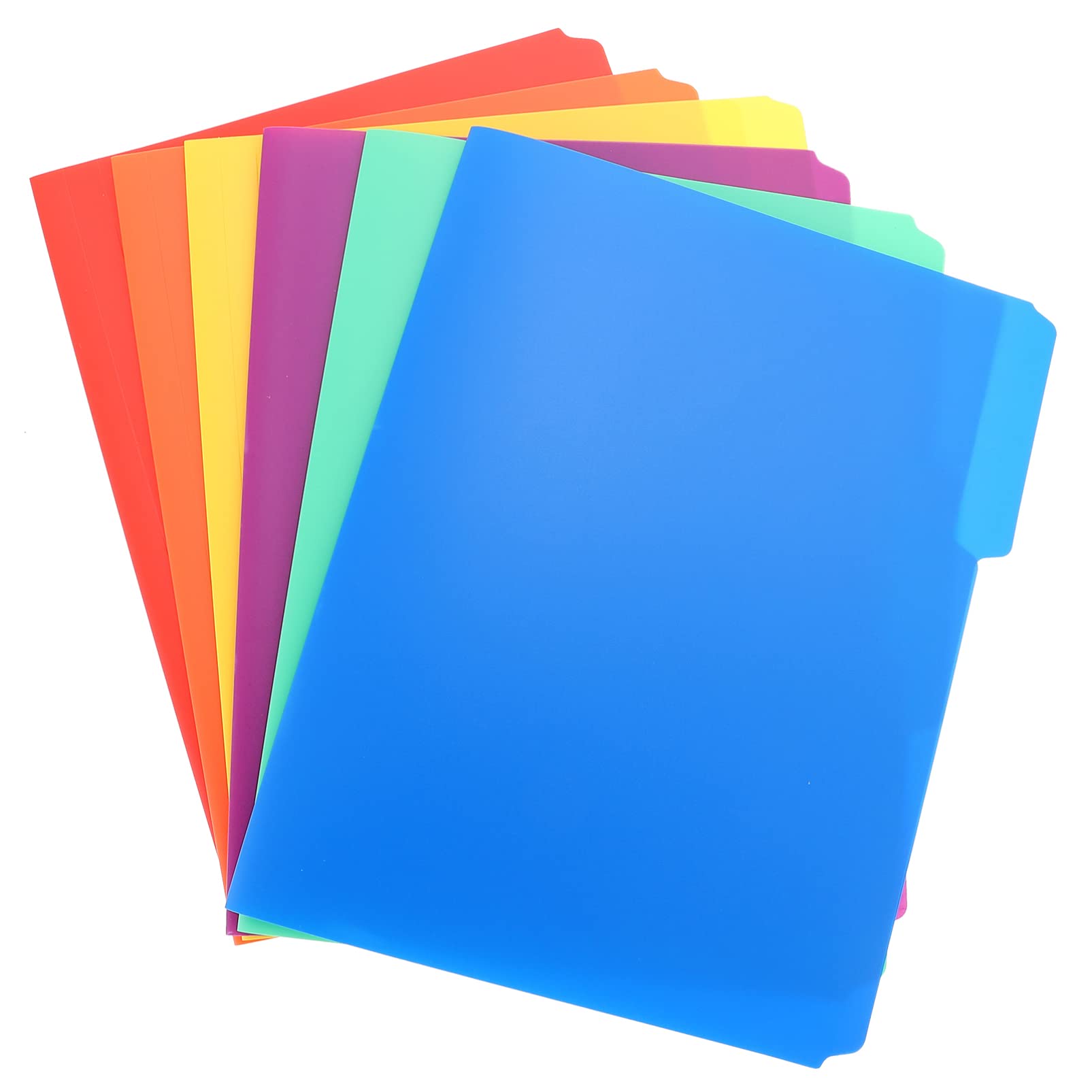 6-Pack A4 Plastic Expanding File Folders - Colorful Pocket Document Organizer for Office & School Supplies | Perfect for Teachers, Students & Office Organization