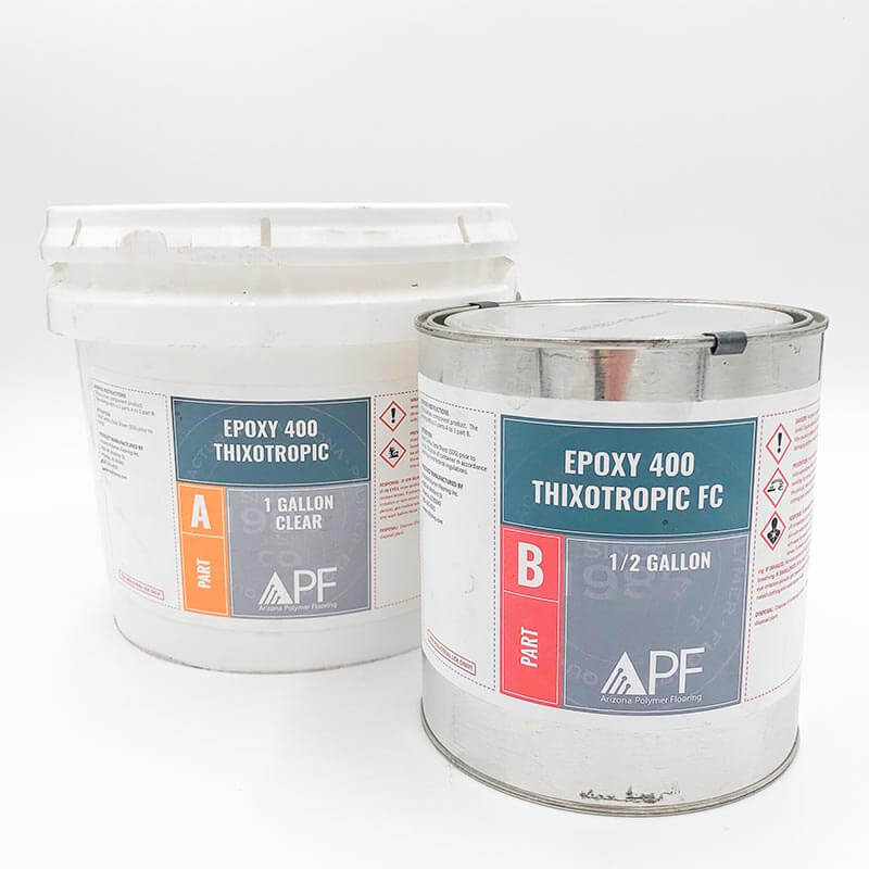 APF 400 Thixotropic Clear Epoxy Resin - High Viscosity, Self-Leveling for Art, Jewelry, and DIY Crafts - Perfect for Resin Casting, Coating, and Decorative Projects