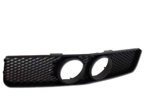 2005-2009 Ford Mustang GT Black Mesh Front Bumper Grille with Fog Light Holes | Performance Upgrade for Muscle Cars & Street Racing