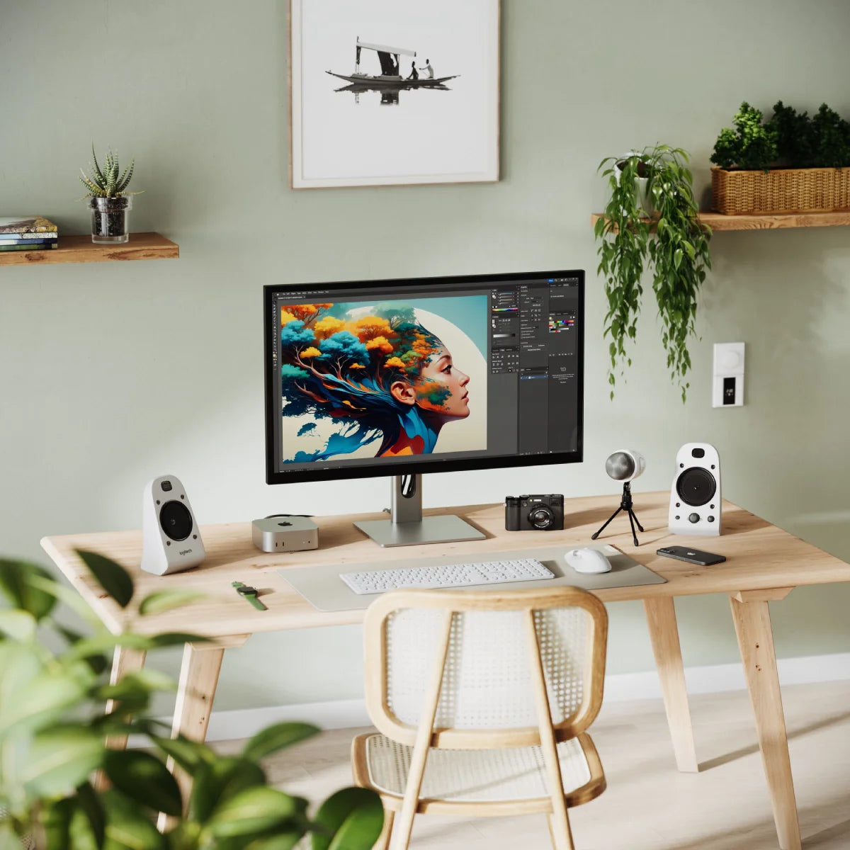 Clarity 5K 27-inch UHD Touchscreen Monitor with USB-C Power Delivery - Perfect for Graphic Design, Video Editing & Professional Workspaces