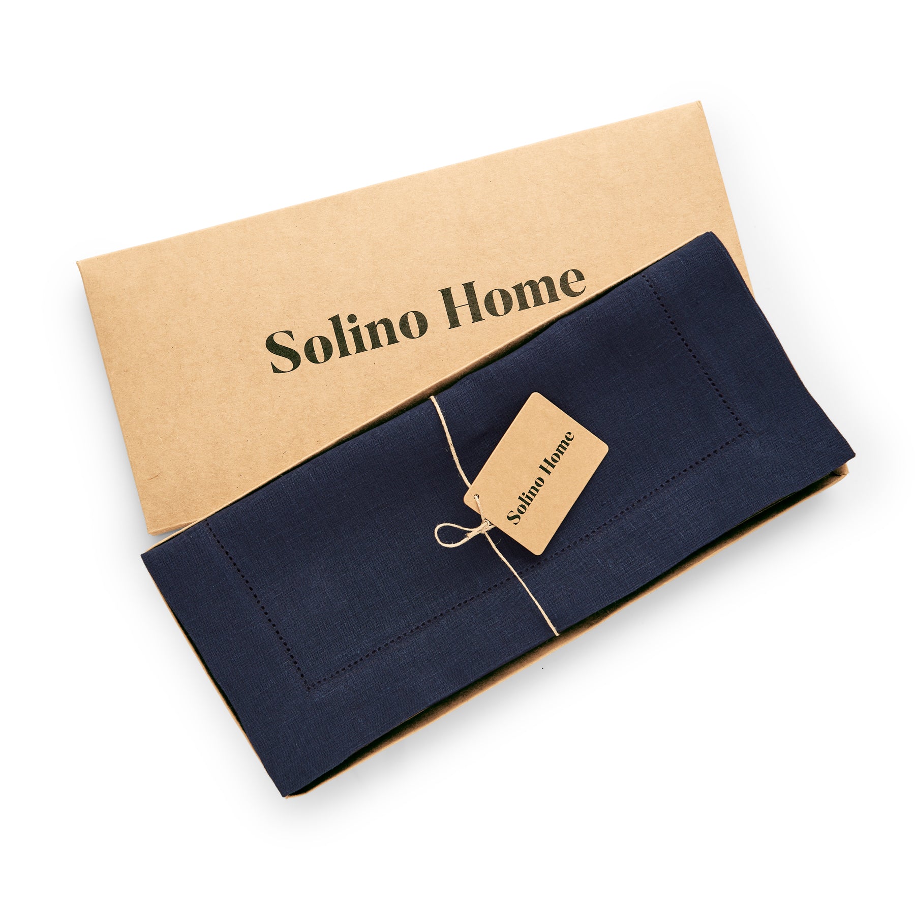 Sonoma Hemstitch Table Runner - Elegant Linen Table Decor for Dining & Special Occasions | Perfect for Weddings, Holidays & Home Decor