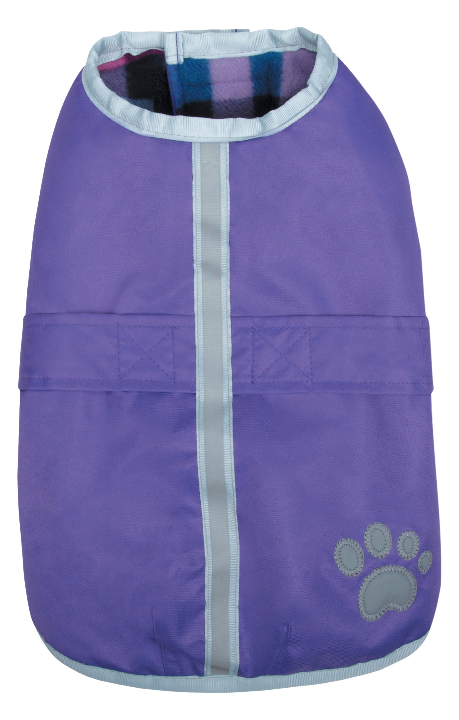 Zack & Zoey Nor'Easter Warm Fleece Blanket Coat for Women - Small Size, Soft Purple Outerwear - Perfect for Winter, Camping, and Cozy Home Lounging