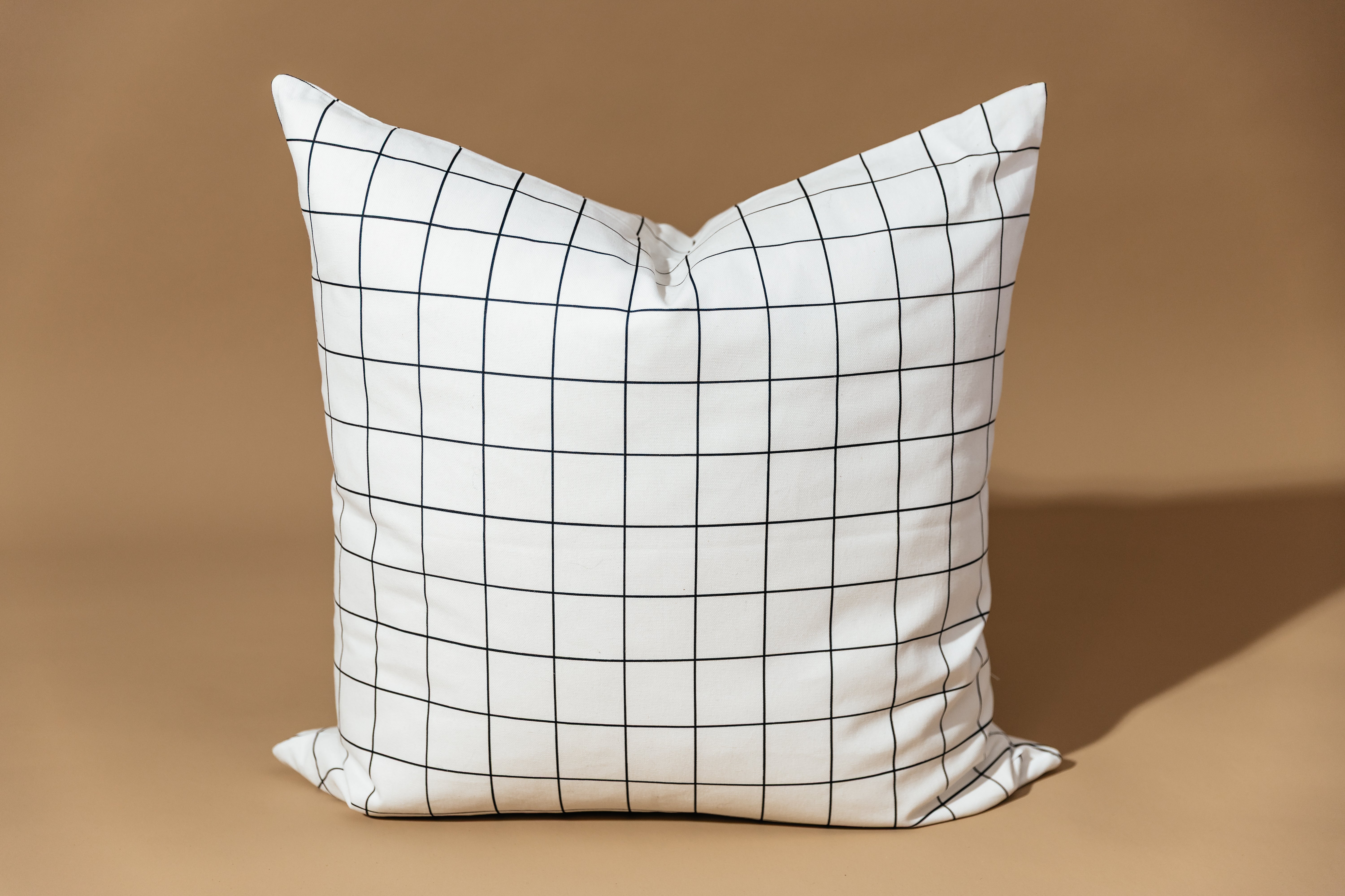 Premium Mason Euro Pillow Cover - 100% Cotton Decorative Sham - 26x26 Inches - Soft & Breathable for Bedroom, Living Room, Sofa & Couch Decor