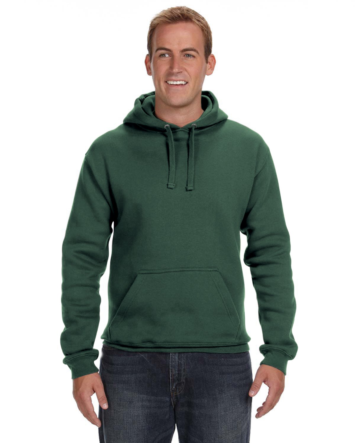 J. America Men's Premium Fleece Pullover Hoodie - Soft & Warm Winter Sweatshirt for Casual Wear, Outdoor Activities & Gym Workouts