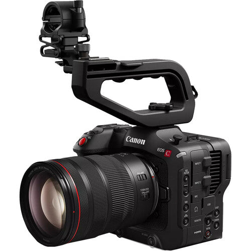 Canon EOS C70 Cinema Camera with RF24-70mm F2.8 L IS USM Lens Kit - Professional 4K Video & Photography for Filmmakers, Vloggers & Content Creators - Perfect for YouTube, Documentary & Wedding Videography