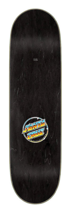 Santa Cruz Chrome Dot Everslick Skateboard Deck 8.5
