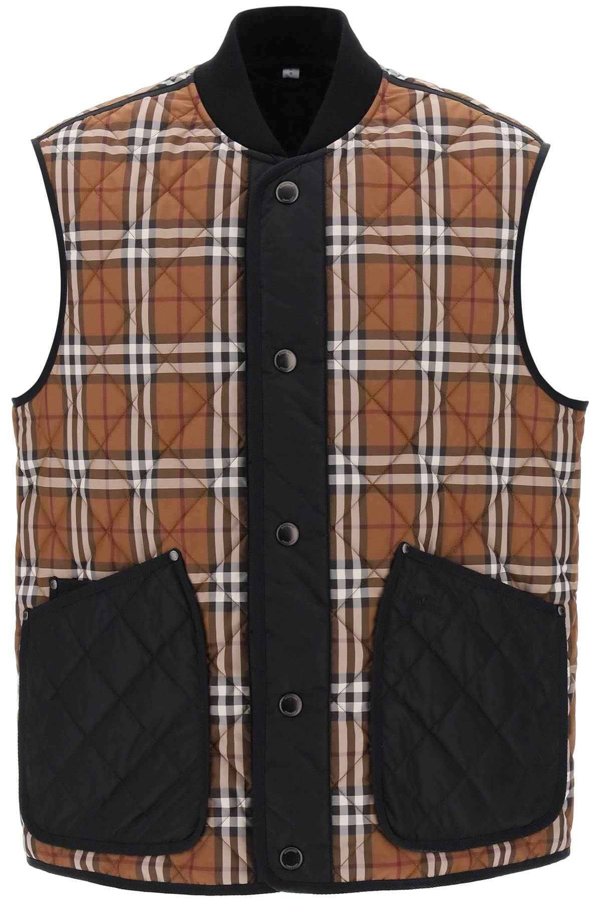 Burberry Weaveron Quilted Vest for Women - Lightweight Puffer Jacket with Hood, Water-Resistant, Perfect for Outdoor Activities & Winter Fashion