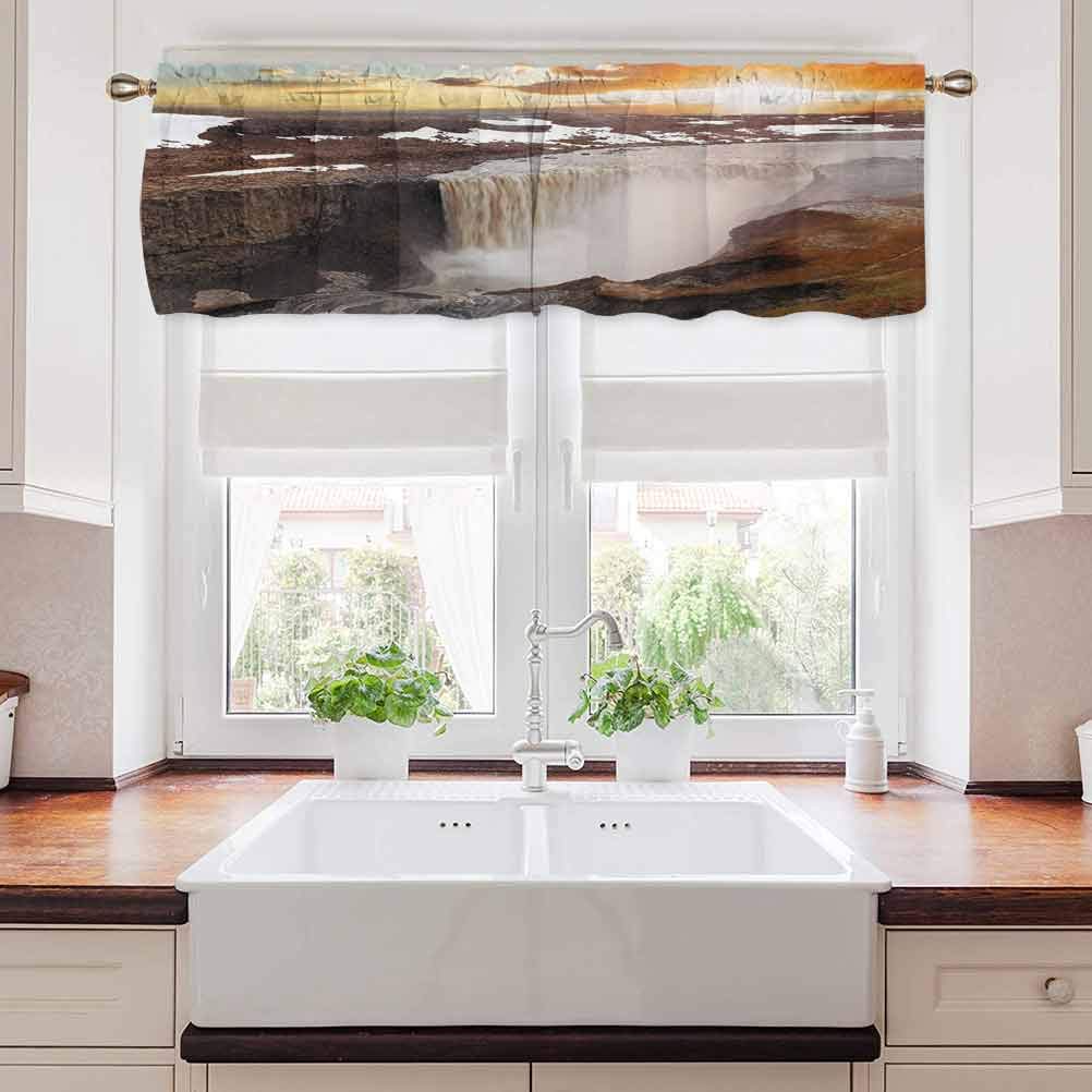 Carmaxs Waterfall Kitchen Tier Curtains - 54
