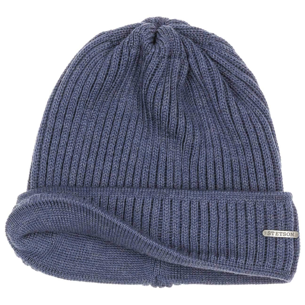 Stetson Parkman Knit Hat for Men - Warm Winter Beanie for Outdoor Activities, Hiking, and Skiing
