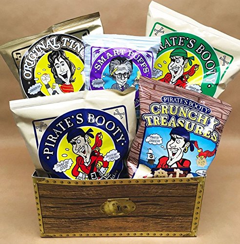 Pirate's Brand Smart Puffs Wisconsin Cheddar Cheese Snacks - 12 Count (4.5oz Bags) | Gluten Free, Healthy Kids Snacks | Perfect for School Lunches, After-School Treats & Movie Nights