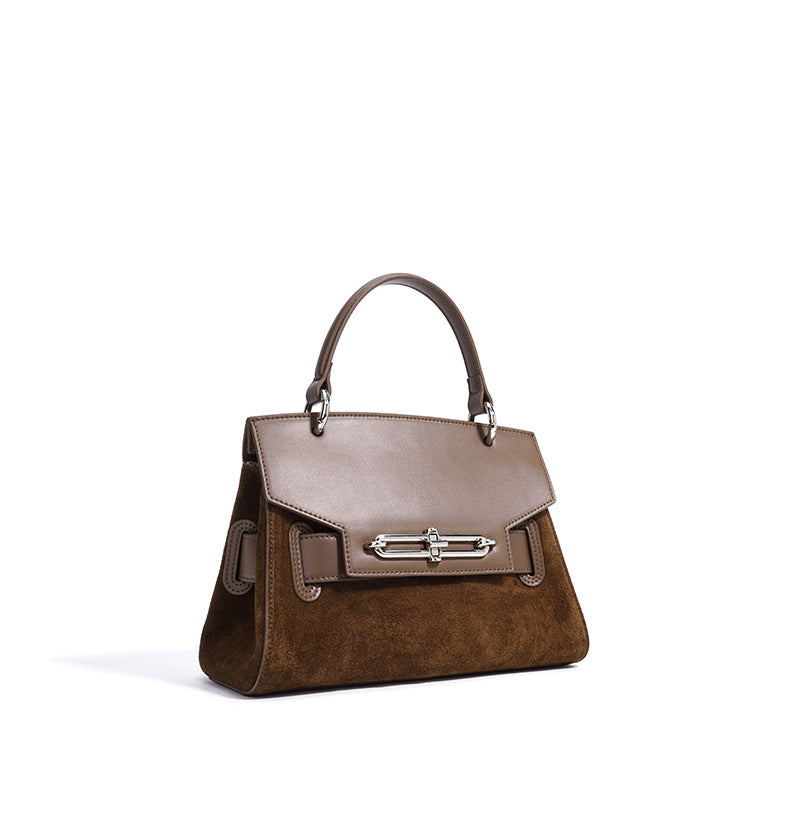 Premium Suede Leather Tote Bag for Women - Stylish & Spacious Handbag for Work, Travel & Everyday Use